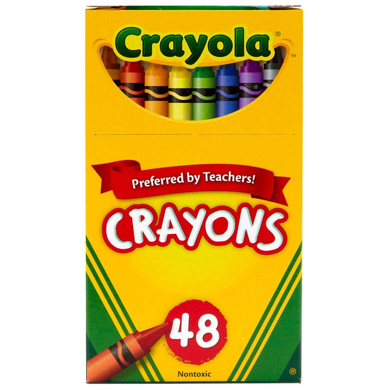 Crayola Regular Size Crayon 48Pk (Pack of 10) - Crayons - Crayola LLC