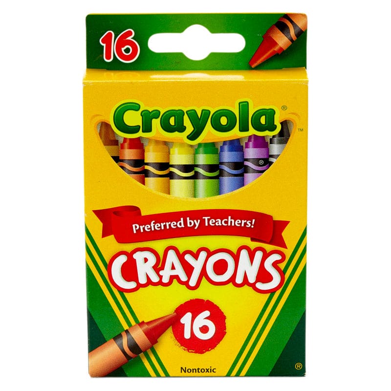 Crayola Regular Size Crayons 16Pk (Pack of 12) - Crayons - Crayola LLC