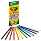 Crayola Short-length Colored Pencil Set 3.3 Mm 2b (#1) Assorted Lead/barrel Colors Dozen - School Supplies - Crayola®