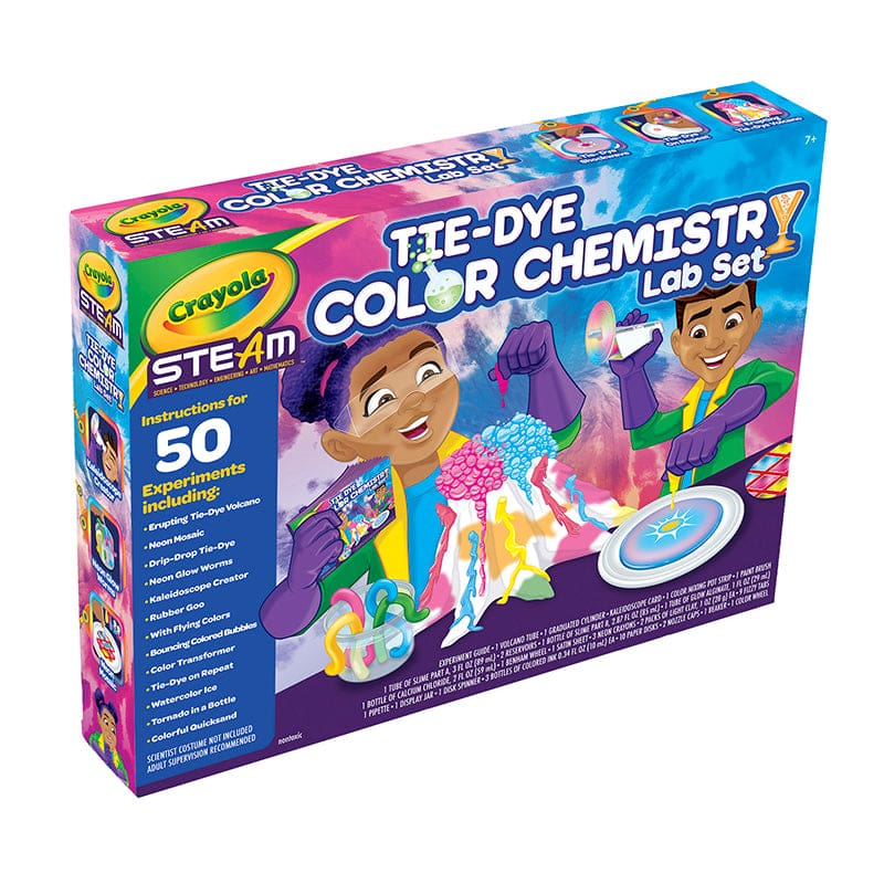 Crayola Tie Dye Color Chemistry - Art & Craft Kits - Crayola LLC