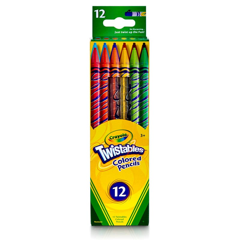 Crayola Twistables 12 Ct Colored Pencils (Pack of 10) - Colored Pencils - Crayola LLC