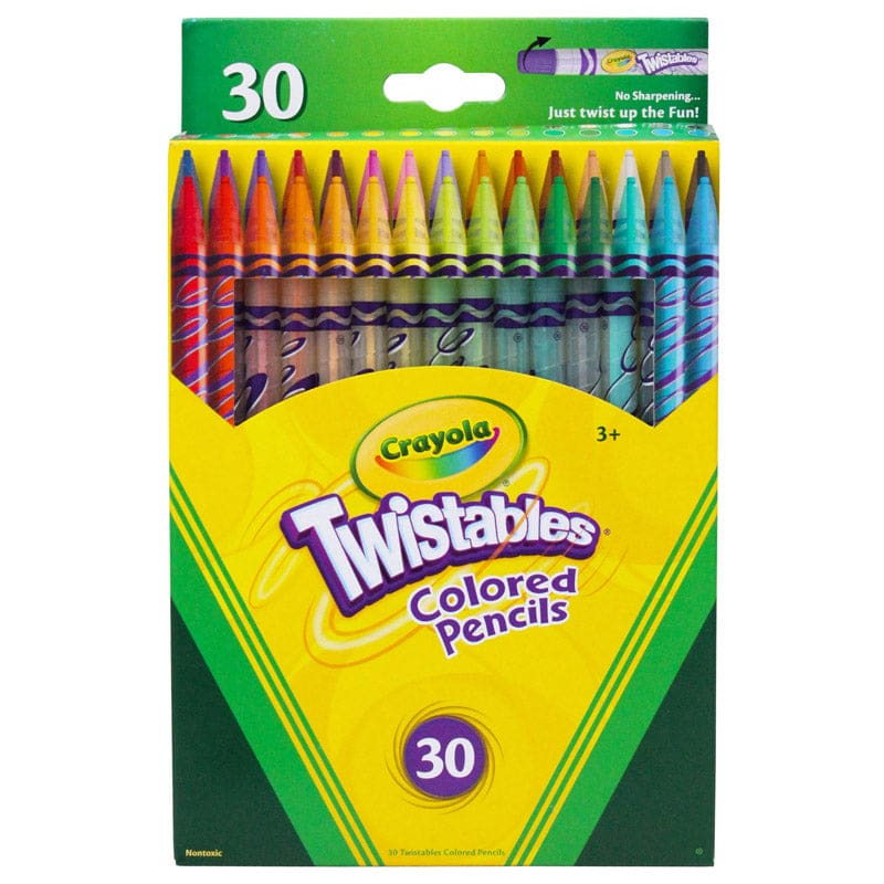 Crayola Twistables 30 Ct Colored Pencils (Pack of 3) - Colored Pencils - Crayola LLC