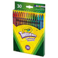 Crayola Twistables Colored Pencils 2 Mm 2b (#1) Assorted Lead/barrel Colors 30/pack - School Supplies - Crayola®