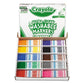 Crayola Ultra-clean Washable Marker Classpack Fine Bullet Tip 10 Assorted Colors 200/pack - School Supplies - Crayola®