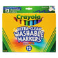 Crayola Ultra-clean Washable Markers Broad Bullet Tip Assorted Colors 40/set - School Supplies - Crayola®