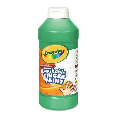 Crayola Washable Fingerpaint Green 16 Oz Bottle - School Supplies - Crayola®