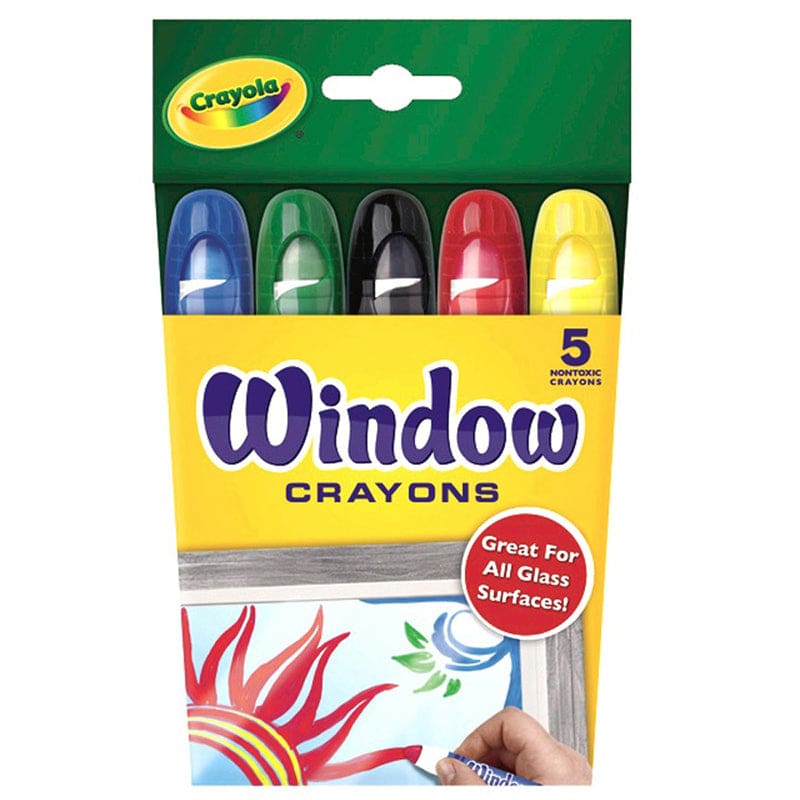 Crayola Washable Window Crayons (Pack of 10) - Crayons - Crayola LLC