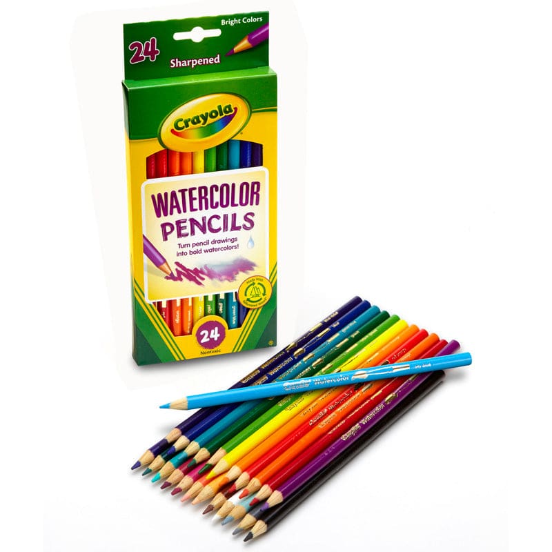 Crayola Watercolor Pencils 24 Color (Pack of 6) - Colored Pencils - Crayola LLC