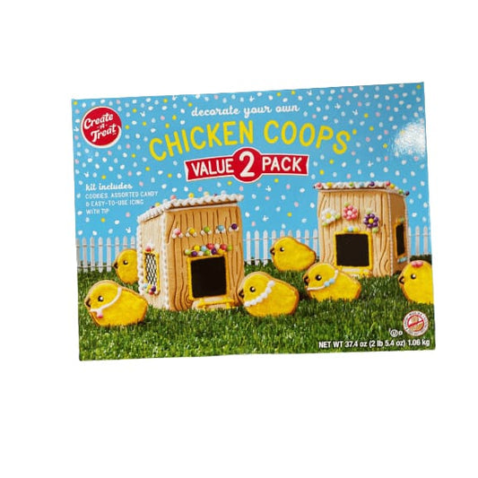 Create A Treat Decorate Your Own Chicken Coop Kit 37.36 oz. - Create A Treat