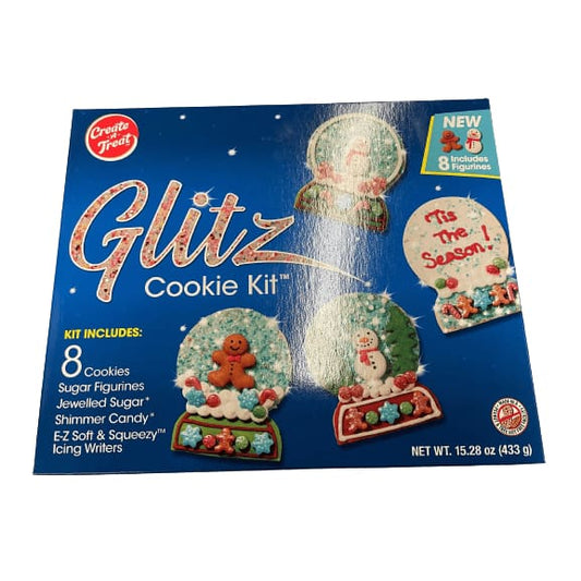 Create-A-Treat Create-A-Treat Glitz Snow Globe Cookie Kit, 15.28 oz.