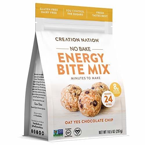 CREATION NATION: Oat Yes Chocolate Chip No Bake Energy Bite Mix 10.4 oz - Grocery > Cooking & Baking > Baking Ingredients - CREATION NATION