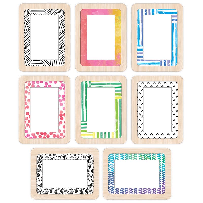 Creative Inspire Frame Tags Cutouts (New Item With Future Availability Date) (Pack of 8) - Accents - Carson Dellosa Education