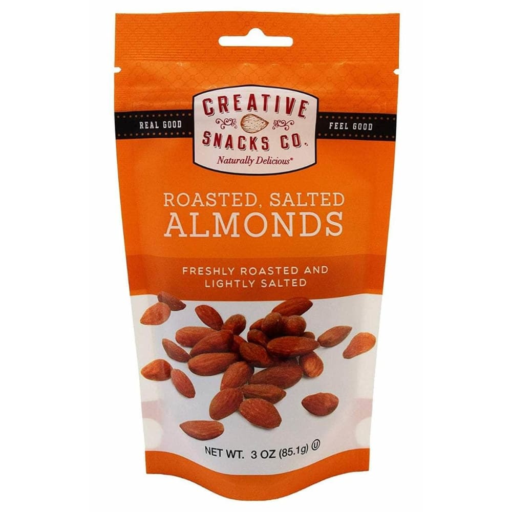 Creative Snacks Creative Snack Roasted Salted Almonds, 3 oz
