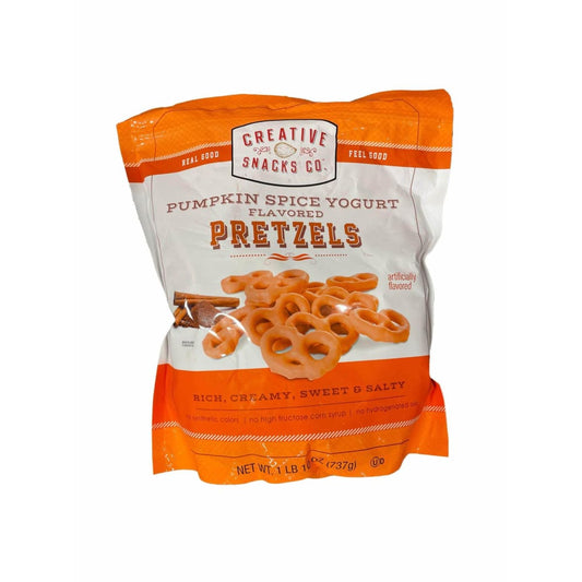 Creative Snacks Co. Creative Snacks Co. Pumpkin Spice Yogurt Flavored Pretzels, 26 oz.