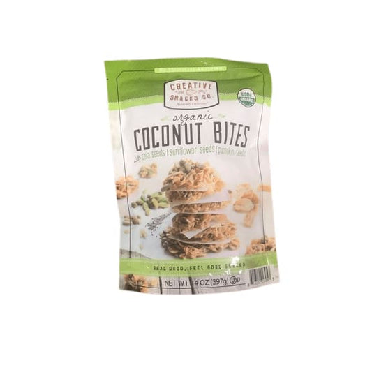 Creative Snacks Creative Snacks Naturally Delicious Organic Coconut Bites with Chia, Sunflower and Pumpkin Seeds, 14 oz.