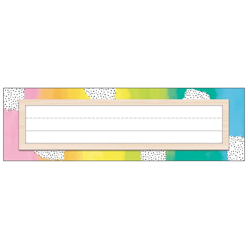 Creatively Inspired Nameplates (Pack of 10) - Name Plates - Carson Dellosa Education