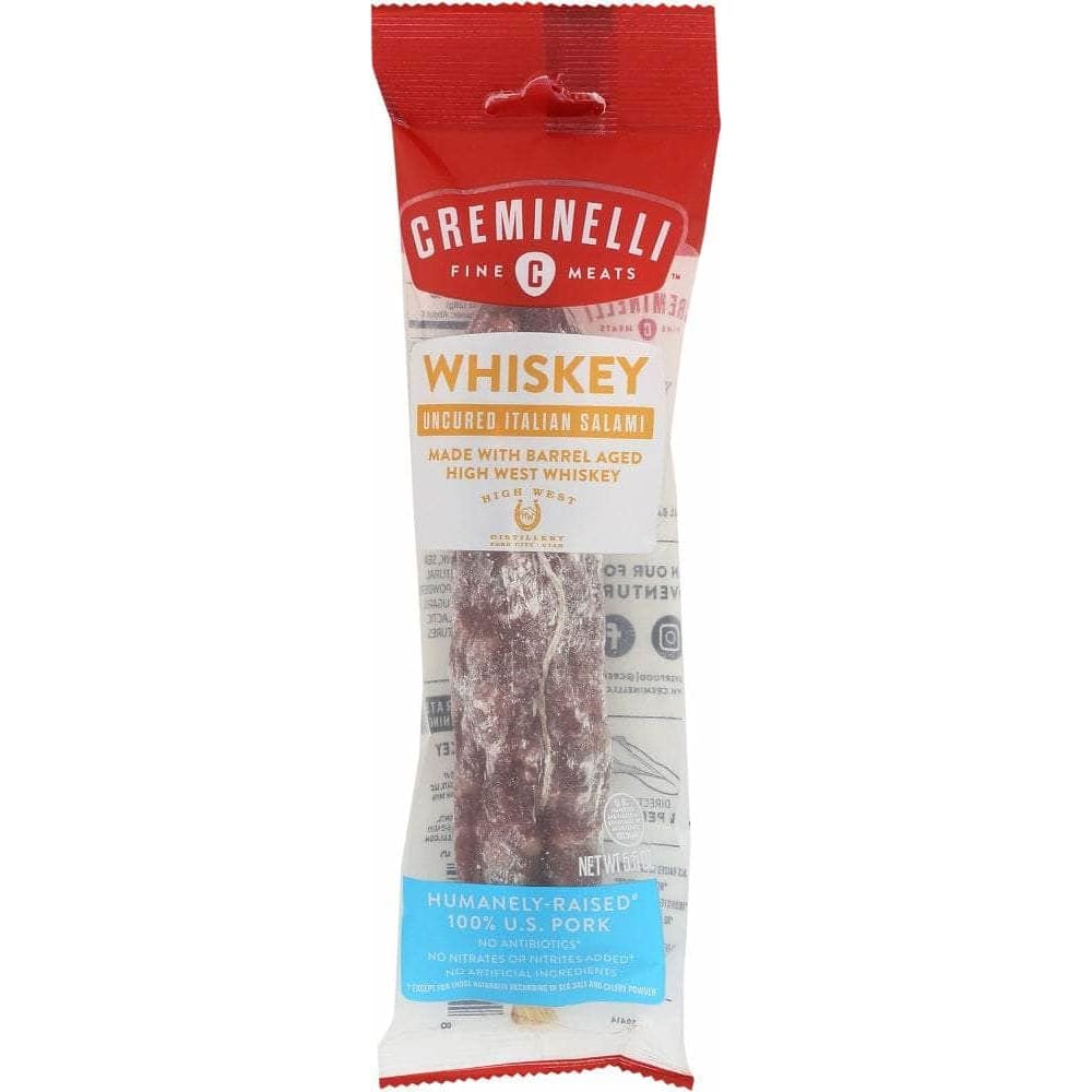 Creminelli Fine Meats Creminelli Fine Meats Whiskey Italian Uncured Salami, 5.50 oz