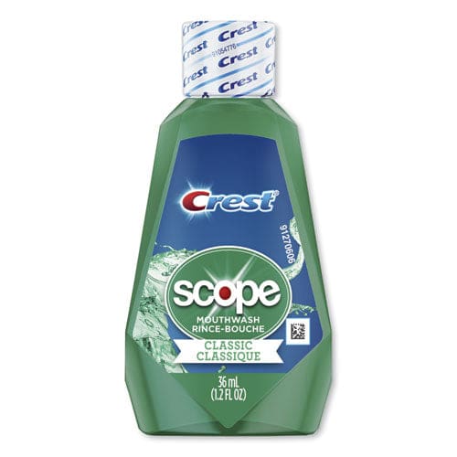 Crest + Scope Rinse Classic Mint 36 Ml Bottle 180/carton - Janitorial & Sanitation - Crest®