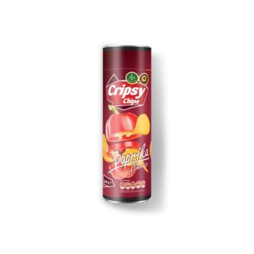 CRISPY CHIPS Paprika Flavor Potato Chips 3.53 oz. (100 g.) - Cripsy Chips