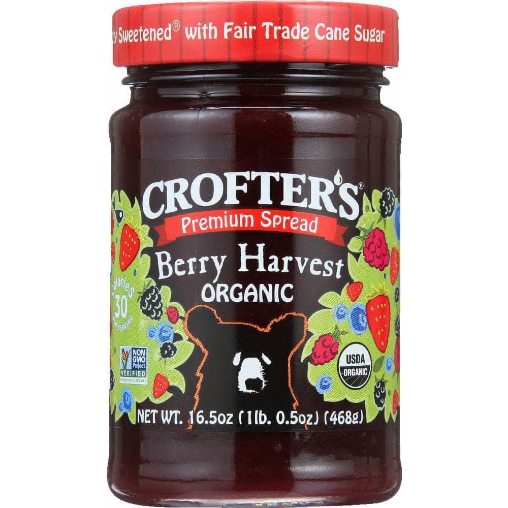 Crofters Organic Crofters Berry Harvest Fruit Spread, 16.5 oz