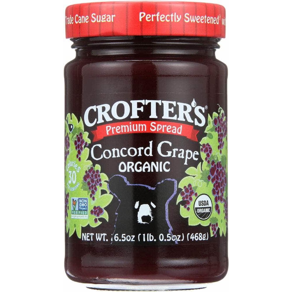Crofters Organic Crofters Concord Grape Fruit Spread, 16.5 oz