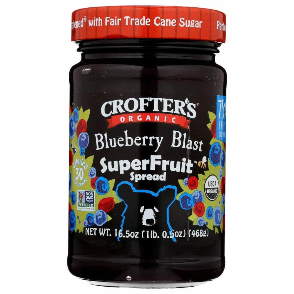 CROFTERS CROFTERS Organic Blueberry Blast Superfruit Spread, 16.5 oz