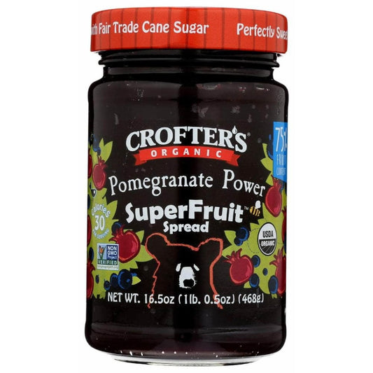 CROFTERS CROFTERS Organic Pomegranate Power Superfruit Spread, 16.5 oz