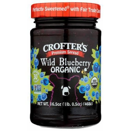CROFTERS CROFTERS Organic Wild Blueberry Premium Spread, 16.5 oz