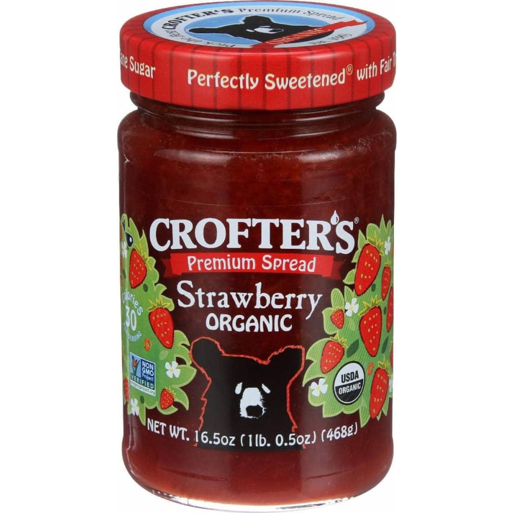 CROFTERS CROFTERS Premium Spread Strawberry, 16.5 oz