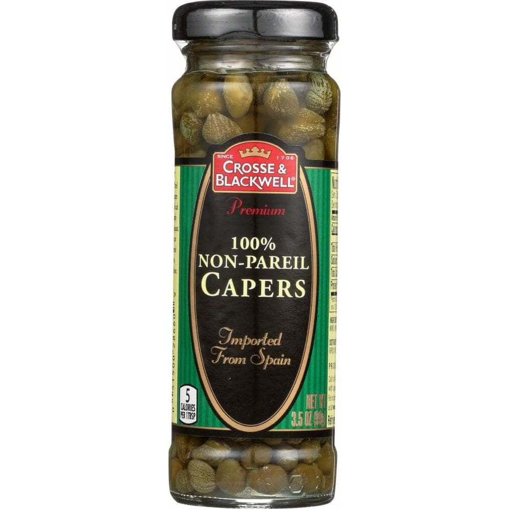 CROSSE & BLACKWELL Crosse & Blackwell 100% Non-Pareil Capers, 3.5 Oz