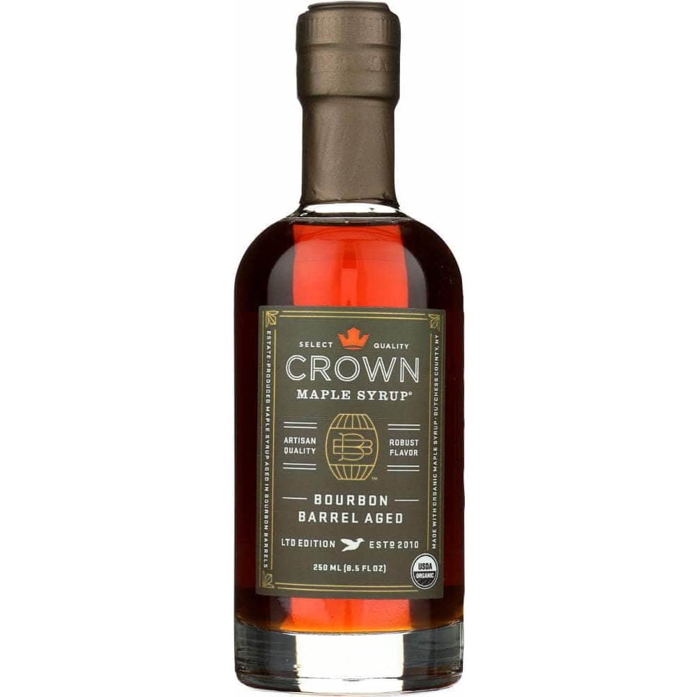 Crown Maple Crown Maple Maple Syrup Bourbon Barrel Aged, 8.5 fl oz