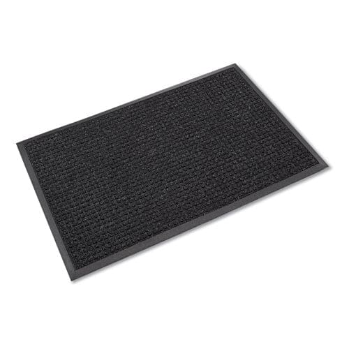 Crown Super-soaker Wiper Mat With Gripper Bottom Polypropylene 46 X 72 Charcoal - Janitorial & Sanitation - Crown