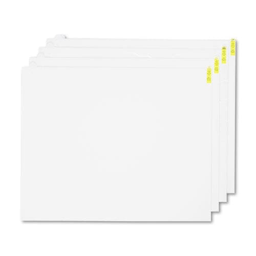 Crown Walk-n-clean Mat 60-sheet Refill Pad 30 X 24 4/carton White - Janitorial & Sanitation - Crown
