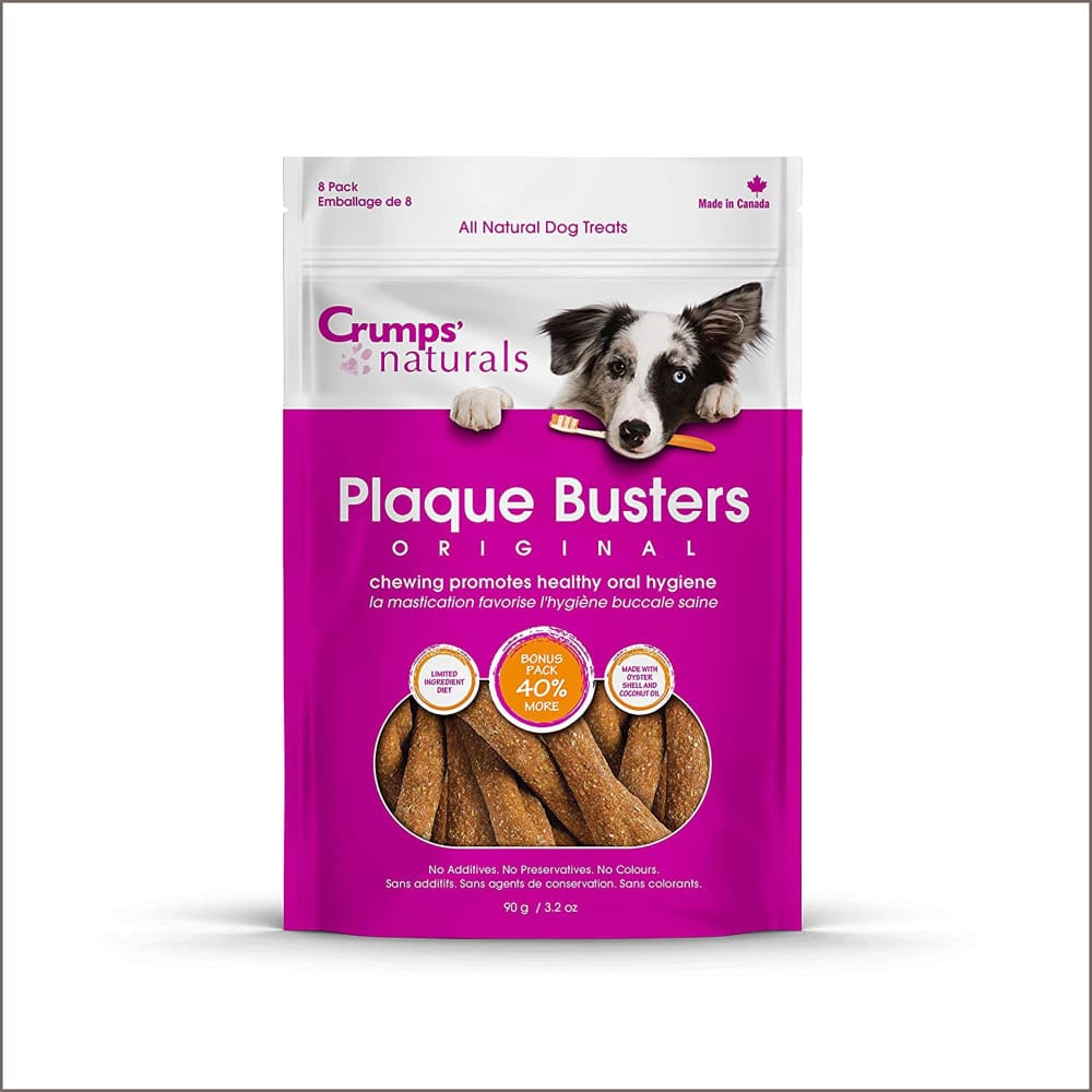 Crumps Natural Dog Treat Buster Sweet Potato 4.5inch 8pk - Pet Supplies - Crumps Natural