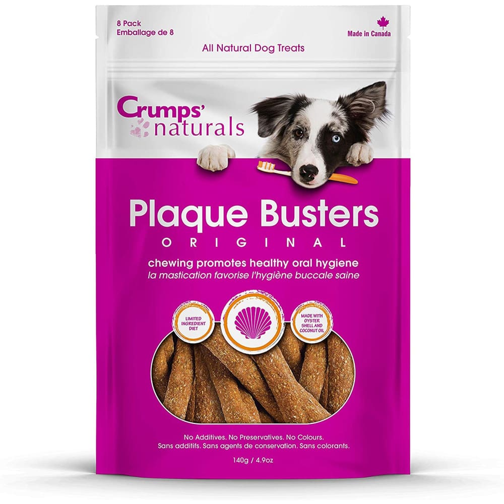 Crumps Natural Dog Treat Buster Sweet Potato 7inch 8pk - Pet Supplies - Crumps Natural