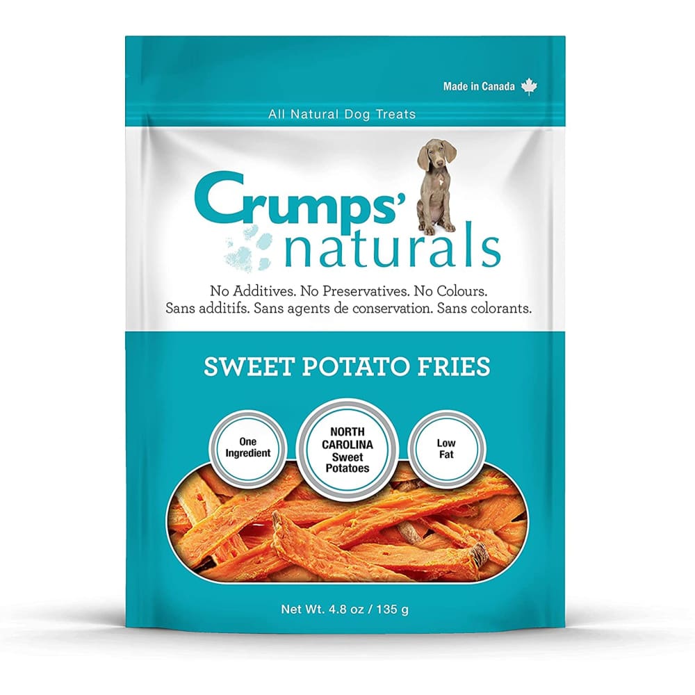 Crumps Natural Sweet Potato Fries 4.8 oz (135g) - Pet Supplies - Crumps Natural