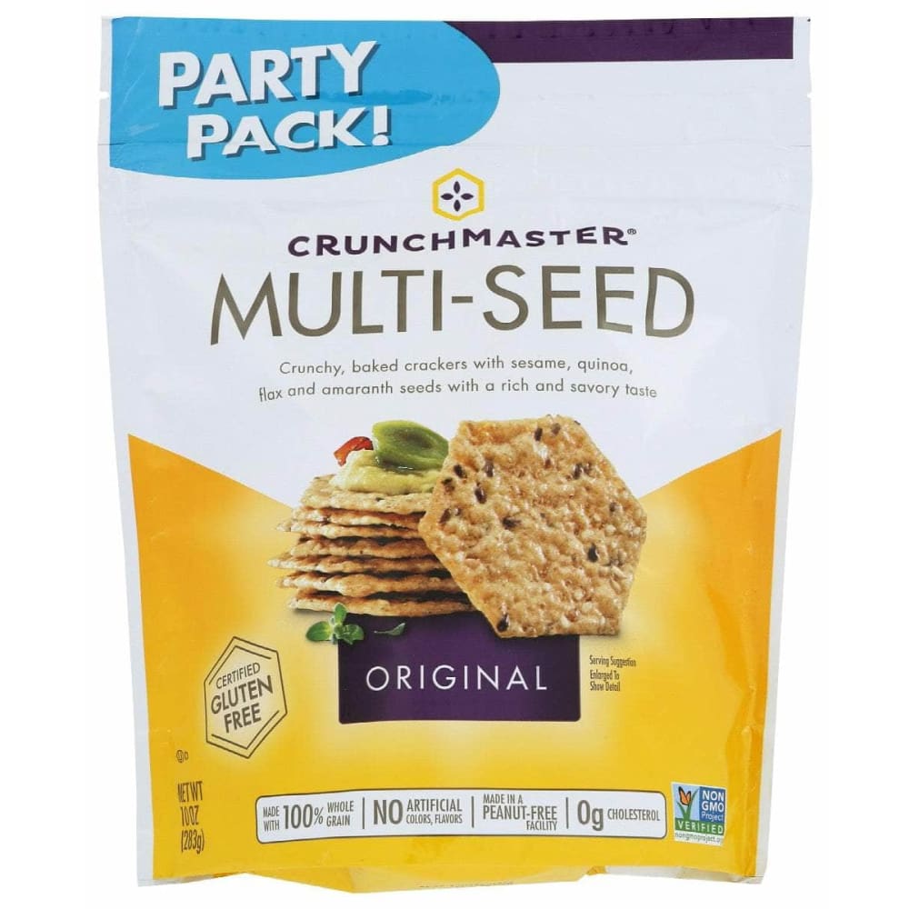 CRUNCHMASTER Crunchmaster Cracker Multiseed Party, 10 Oz