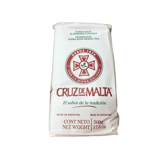 Cruz De Malta Yerba Mate Herbal Tea, 17.6 oz - ShelHealth.Com