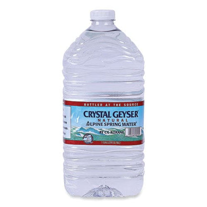 Crystal Geyser Alpine Spring Water 1 Gal Bottle 6/case 48 Cases/pallet - Food Service - Crystal Geyser®