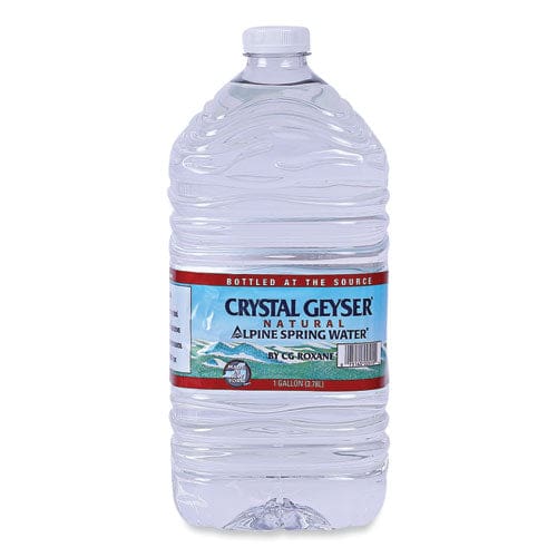 Crystal Geyser Alpine Spring Water 1 Gal Bottle 6/case - Food Service - Crystal Geyser®