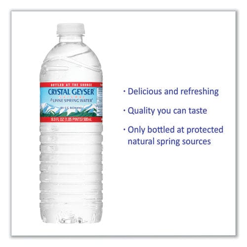 Crystal Geyser Natural Alpine Spring Water 16.9 Oz Bottle 24/carton - Food Service - Crystal Geyser®