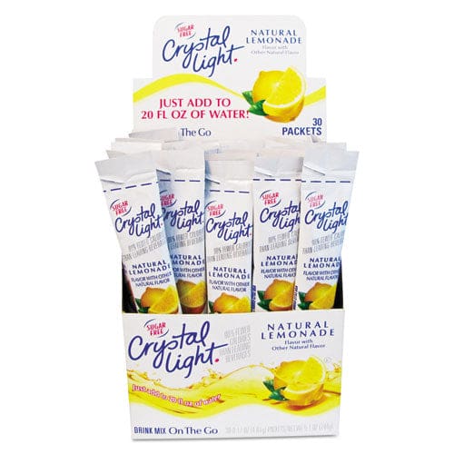 Crystal Light Flavored Drink Mix Lemonade 30.17oz Packets/box - Food Service - Crystal Light®