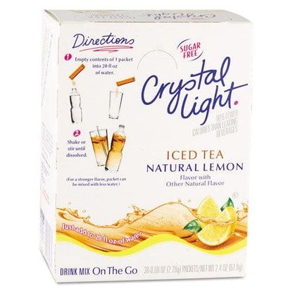 Crystal Light On The Go Iced Tea.16oz Packets 30/box - Food Service - Crystal Light®