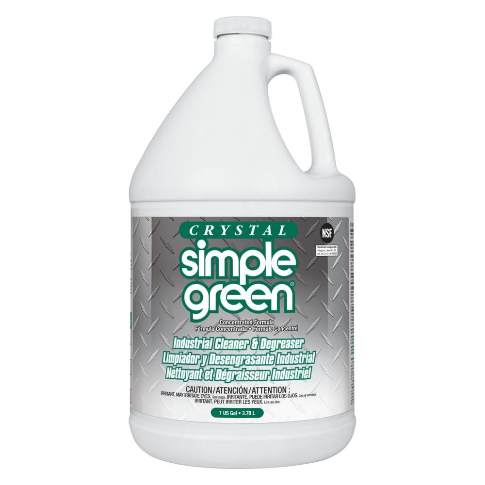 Crystal Simple Green Industrial Cleaner and Degreaser (128 oz.) - Cleaning Supplies - Crystal Simple