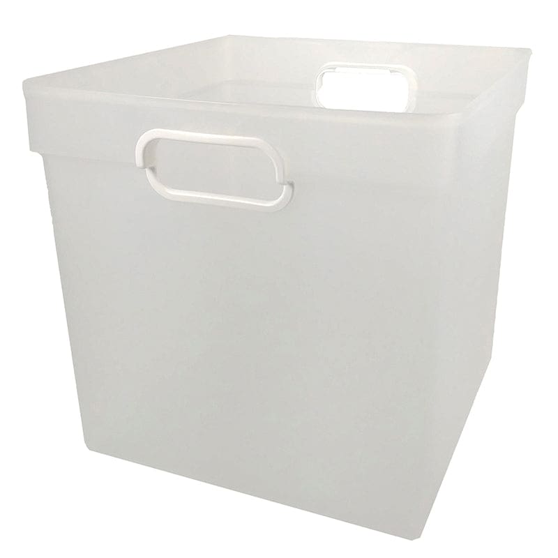 Cube Bin Clear (Pack of 6) - Storage Containers - Romanoff Products