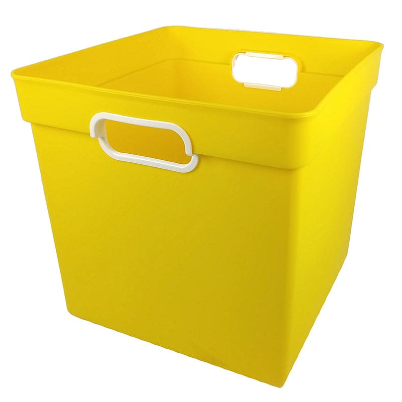 Cube Bin Yellow (Pack of 6) - Storage Containers - Romanoff Products