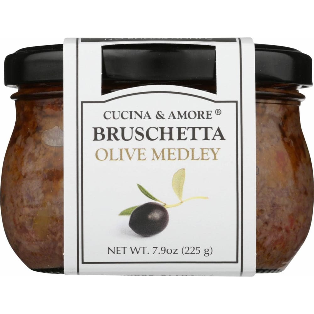 CUCINA & AMORE CUCINA & AMORE Bruschetta Black Olive, 7.9 oz