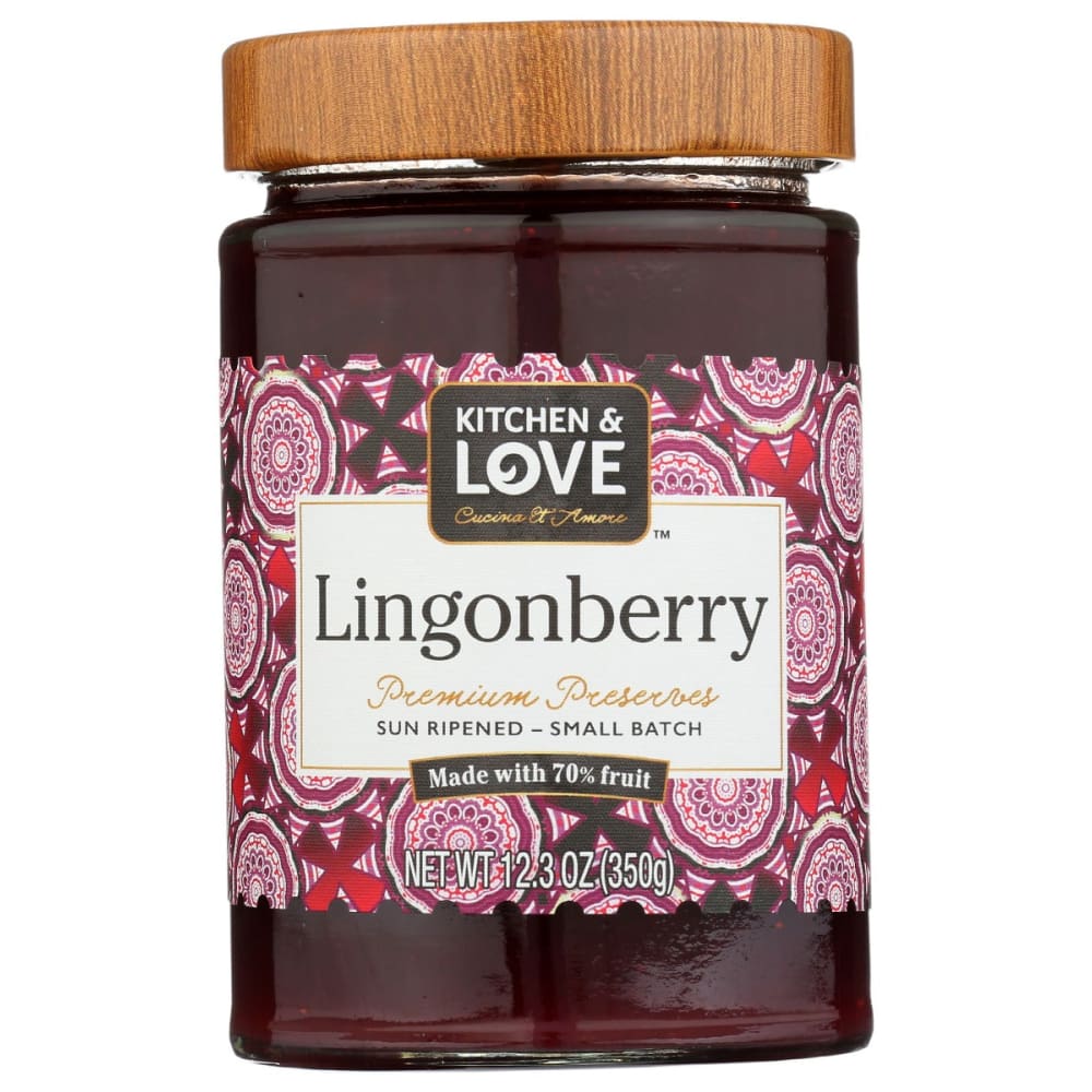CUCINA & AMORE: Lingonberry Premium Preserves 12.3 oz - Grocery > Pantry - CUCINA & AMORE