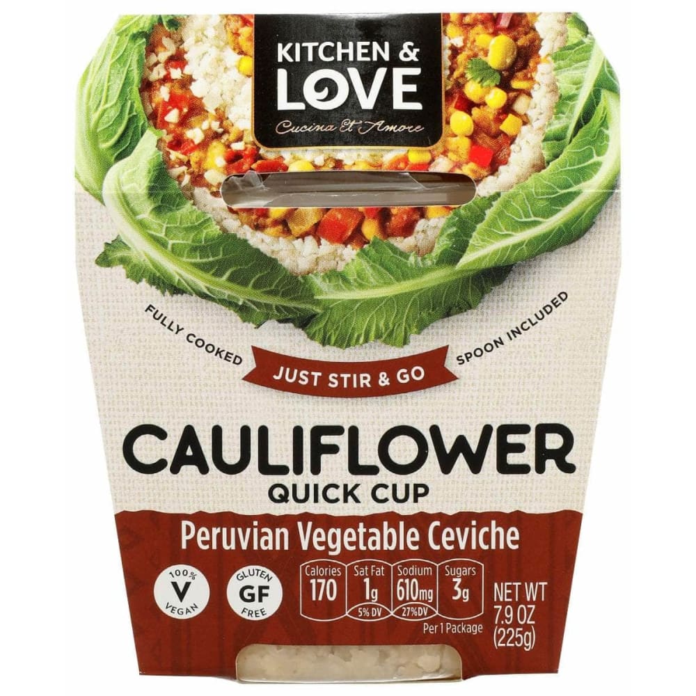 CUCINA & AMORE CUCINA & AMORE Meal Clflwr Veg Ceviche, 7.9 oz