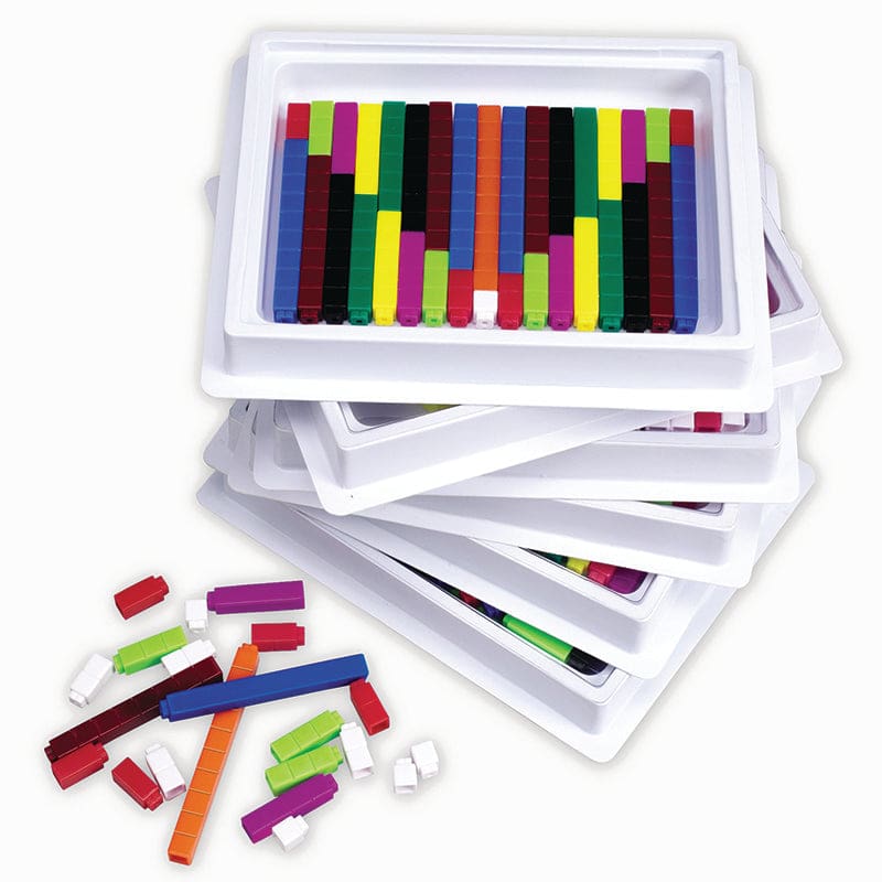 Cuisenaire Rods Multipack 6St Of 74 - Numeration - Learning Resources